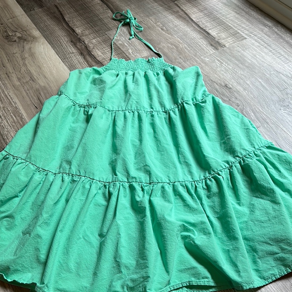 American Eagle Outfitters Green Halter Top